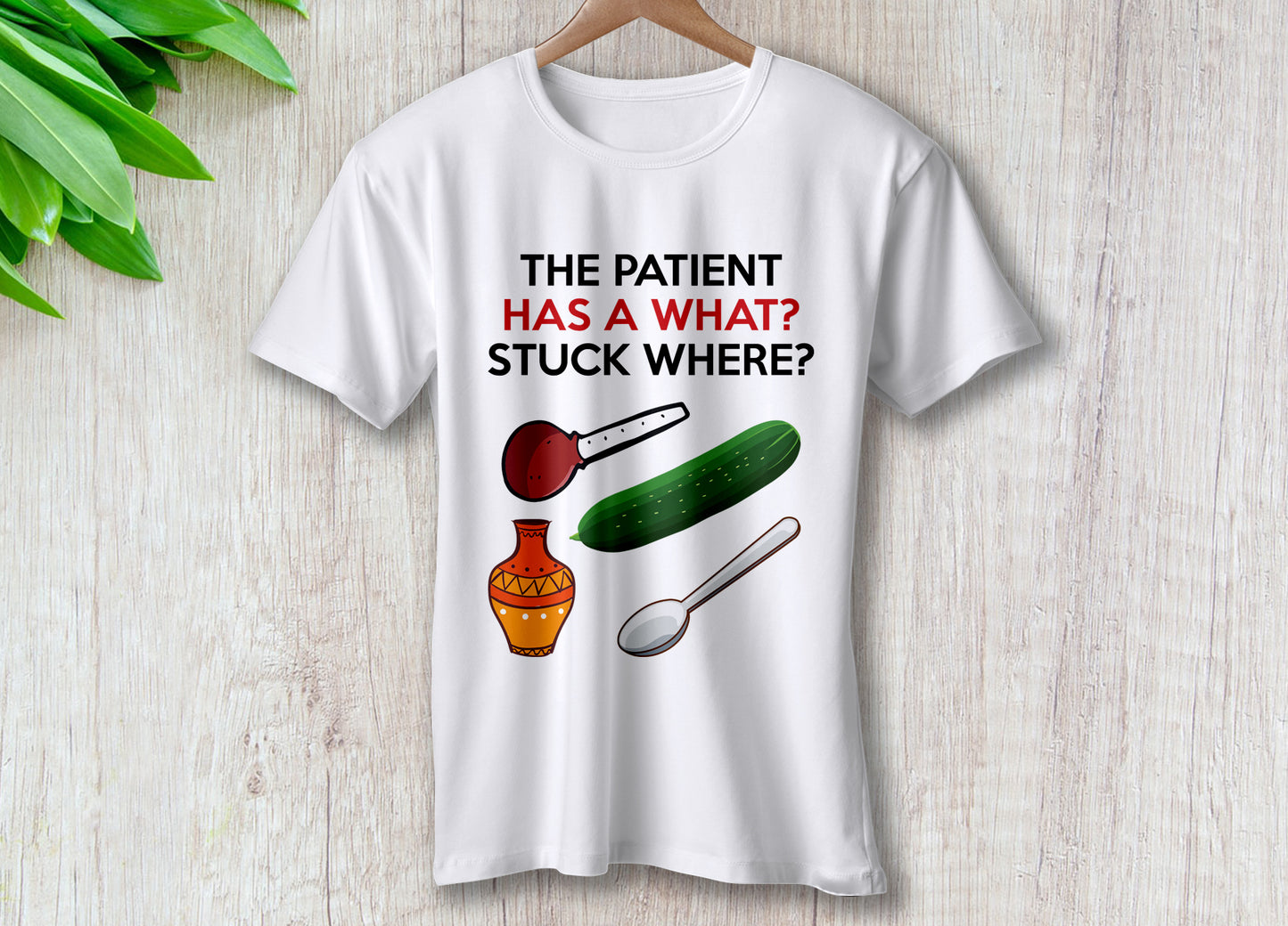 Has a What? Stuck where?